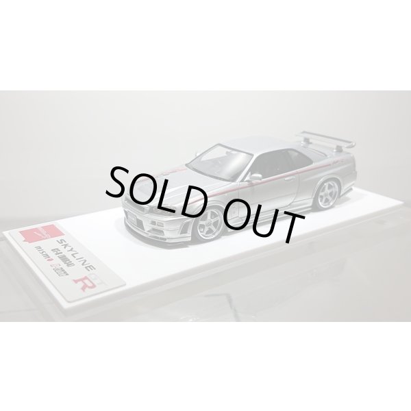 画像4: EIDOLON 1/43 NISSAN SKYLINE GT-R (BNR34) NISMO R-tune Silver (4)