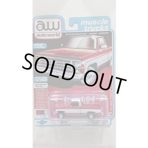 画像: auto world 1/64 '77 Chevrolet Fleetside Pickup Truck Metallic Red