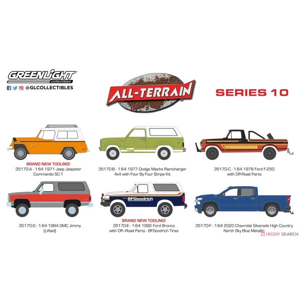 画像1: GREEN LiGHT 1/64 All-Terrain Series 10 (1)