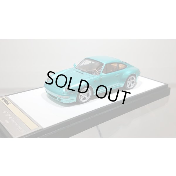 画像4: VISION 1/43 Porsche 911 (993) Carrera S 1997 Ocean Jade Metallic (4)
