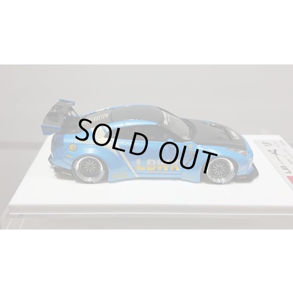 画像5: EIDOLON 1/43 LB WORKS GT-R Type 1.5 (GT Wing Version) Azzurro Pearl Limited 40 pcs. (5)