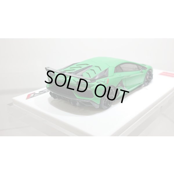 画像5: EIDOLON 1/43 Lamborghini Aventador SVJ 2018 (Leirion wheel) Matt Green Pearl (Carbon Package) Limited 180pcs. (5)