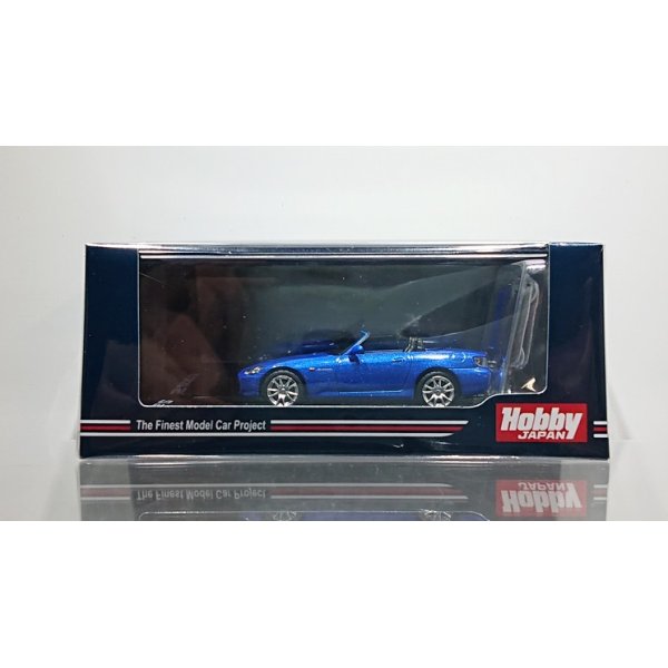 画像1: Hobby JAPAN 1/64 Honda S2000 (AP1) Type 200 Bermuda Blue Pearl (1)