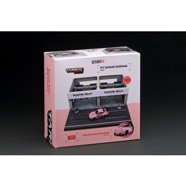 画像2: Tarmac Works 1/64 Racing Pit Garage - RWB + RWB 993 Hooters (2)