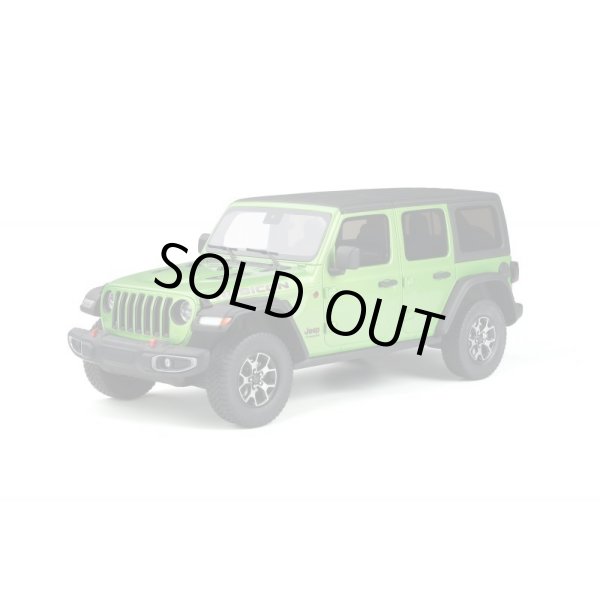 画像1: GT Spirit 1/18 Jeep Wrangler Rubicon (Green) (1)