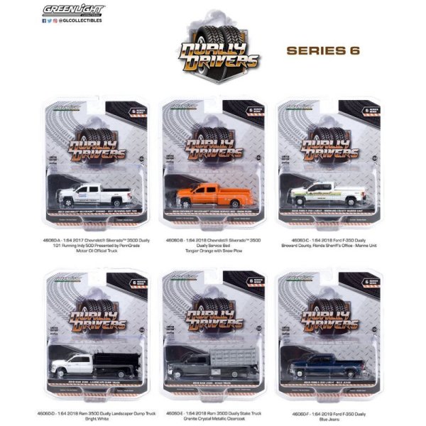 画像1: GREEN LiGHT 1/64 Dually Drivers Series 6 (1)