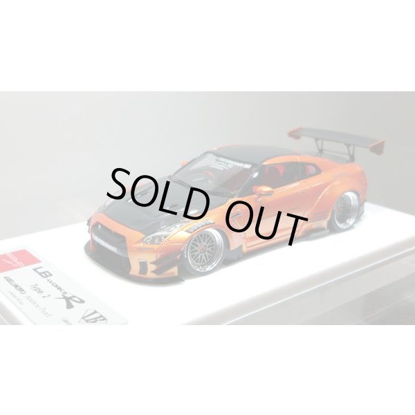 画像5: EIDOLON 1/43 LB WORKS GT-R Type 2 2017 Arancio Pearl Limited 40 pcs. (5)