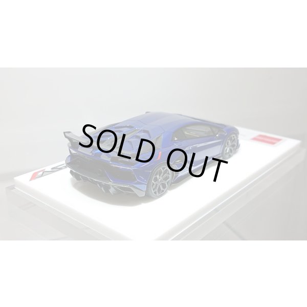 画像5: EIDOLON 1/43 Lamborghini Aventador SVJ 2018 (Leirion wheel) Candy Blue (Style Package) Limited 60 pcs. (5)
