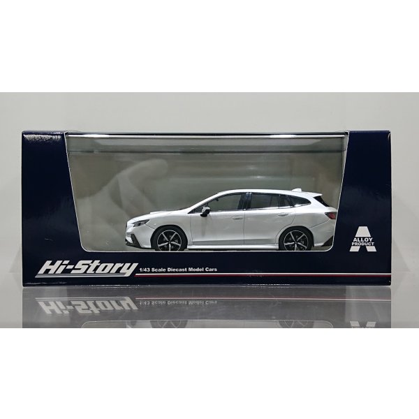 画像1: Hi Story 1/43 SUBARU LEVORG GT-H (2020) Crystal White Pearl (1)