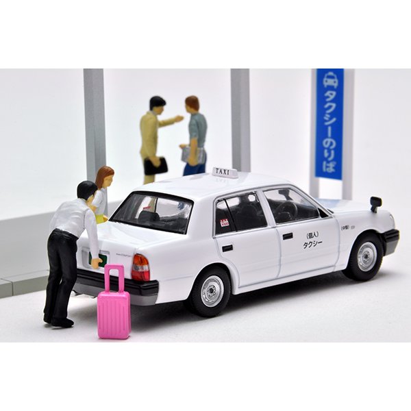画像8: TOMYTEC 1/64 DioColle 64 #Car Snap 04a タクシー乗り場 (8)