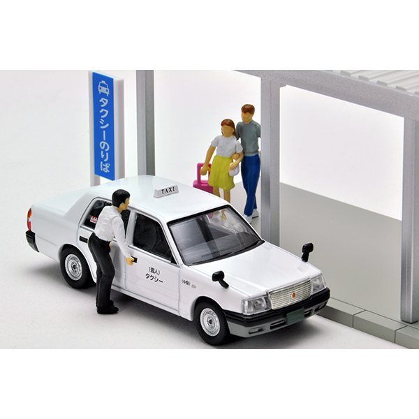 画像9: TOMYTEC 1/64 DioColle 64 #Car Snap 04a タクシー乗り場 (9)