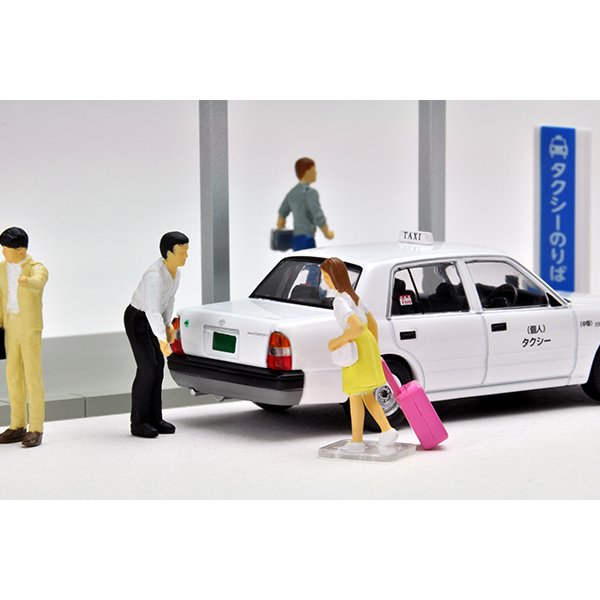 画像5: TOMYTEC 1/64 DioColle 64 #Car Snap 04a タクシー乗り場 (5)