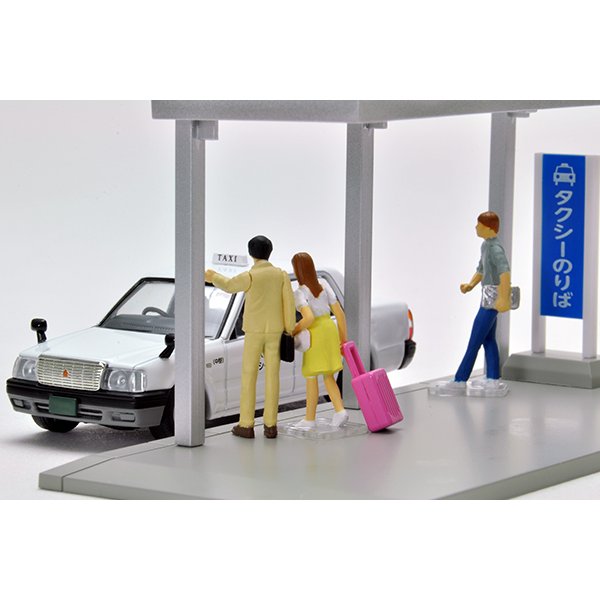 画像6: TOMYTEC 1/64 DioColle 64 #Car Snap 04a タクシー乗り場 (6)