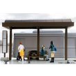 画像12: TOMYTEC 1/64 Diorama Collection 64 # Car Snap 05a バス停 (12)