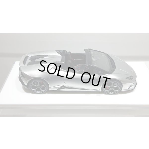 画像6: EIDOLON 1/43 Lamborghini Huracan EVO Spyder 2019 (AESIR wheel) Silver Limited 50 pcs. (6)
