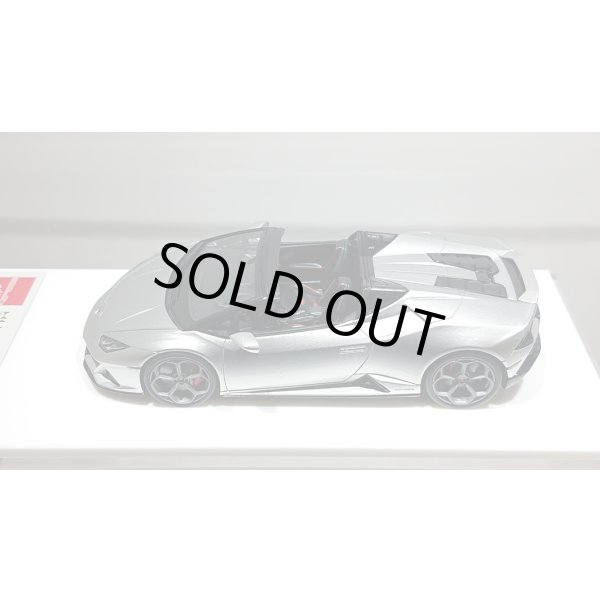 画像5: EIDOLON 1/43 Lamborghini Huracan EVO Spyder 2019 (AESIR wheel) Silver Limited 50 pcs. (5)