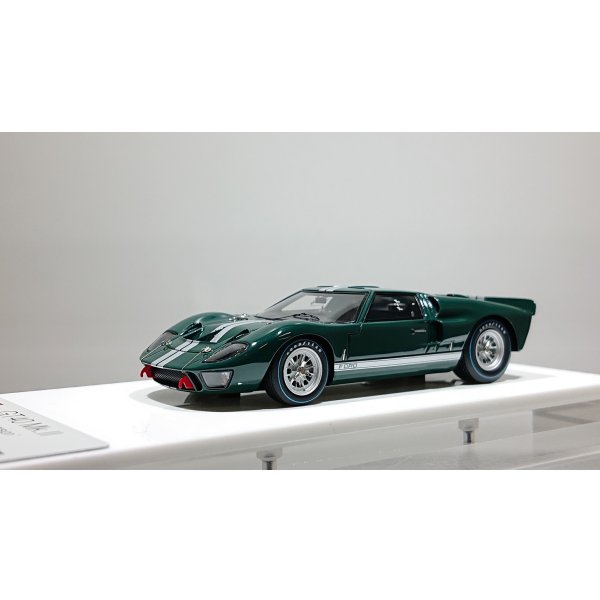 画像1: EIDOLON 1/43 GT40 Mk.II Street ver. 1966 Dark Green / Silver Stripe Limited 80 pcs. (1)