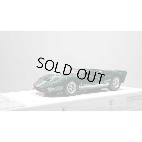 画像1: EIDOLON 1/43 GT40 Mk.II Street ver. 1966 Dark Green / Silver Stripe Limited 80 pcs. (1)