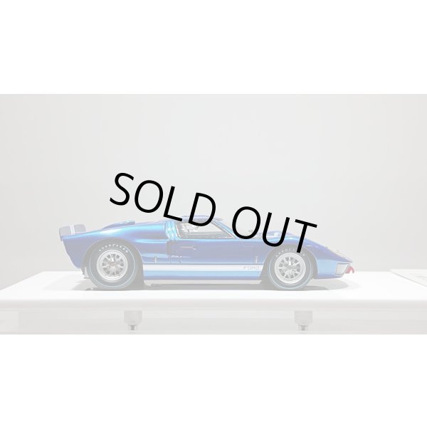 画像5: EIDOLON 1/43 GT40 Mk.II Street ver. 1966 Metallic Blue / White Stripe Limited 120 pcs. (5)