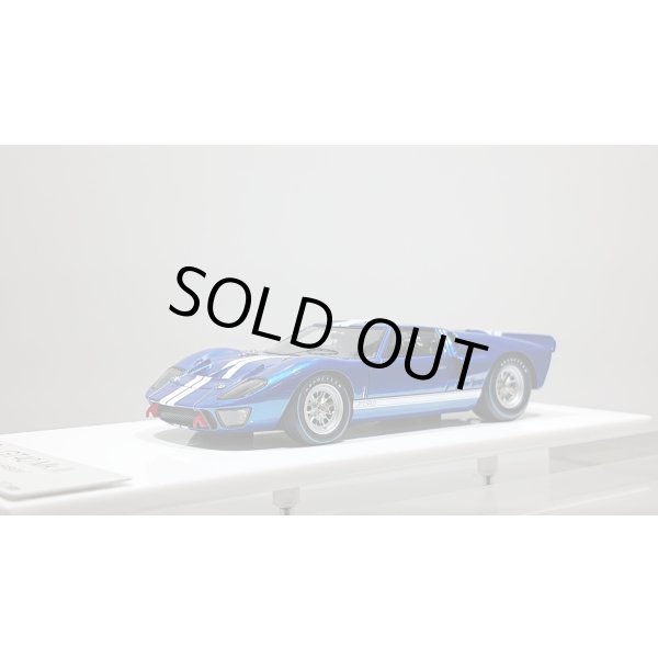 画像1: EIDOLON 1/43 GT40 Mk.II Street ver. 1966 Metallic Blue / White Stripe Limited 120 pcs. (1)