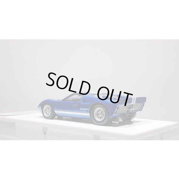 画像3: EIDOLON 1/43 GT40 Mk.II Street ver. 1966 Metallic Blue / White Stripe Limited 120 pcs. (3)