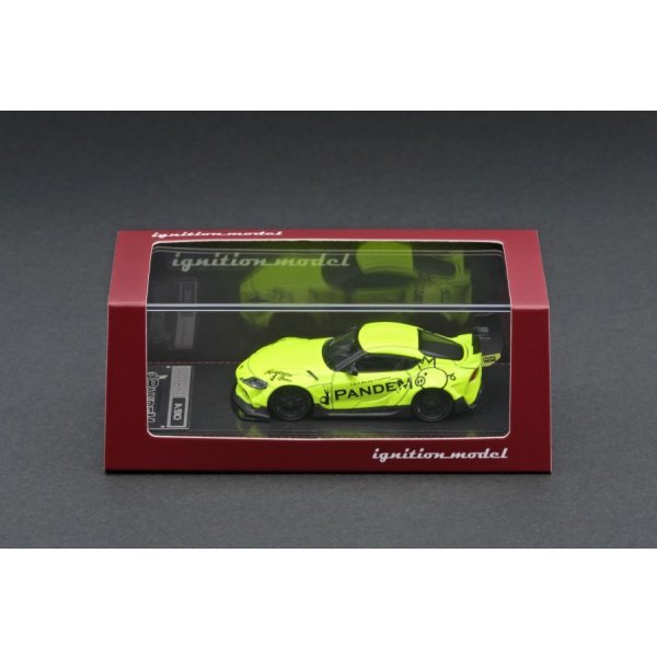 画像4: ignition model 1/64 PANDEM Supra (A90) Yellow Green (4)