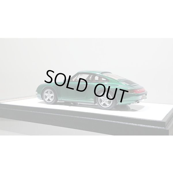 画像2: VISION 1/43 Porsche 911 (993) Carrera 4 1995 Dark Green Metallic Limited 40 pcs. (2)
