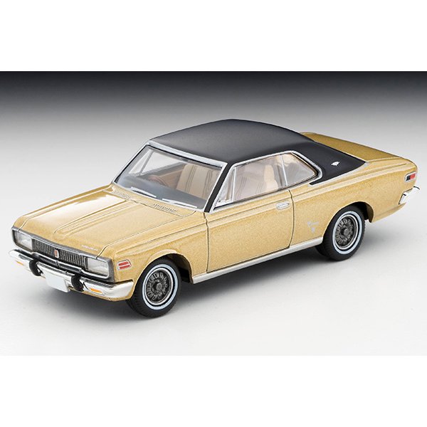 画像2: TOMYTEC 1/64 Limited Vintage Toyopet Crown Hardtop Super Deluxe '70 Gold / Black (2)