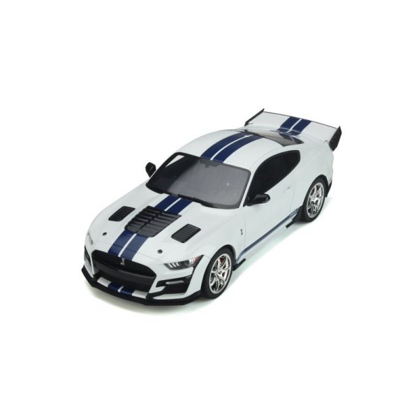 画像6: GT Spirit 1/18 Shelby GT500 Dragon Snake White / Blue Stripe (6)