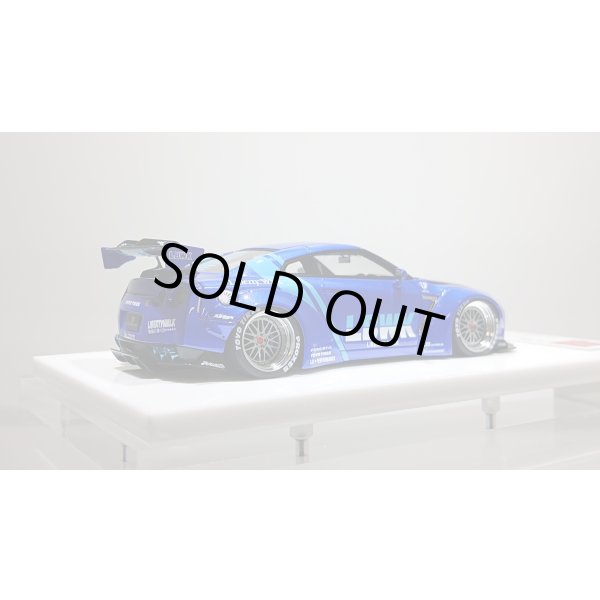 画像6: EIDOLON 1/43 LB WORKS GT-R Type 1.5 (GT Wing Version) Lobellia Blue Limited 38 pcs. (6)