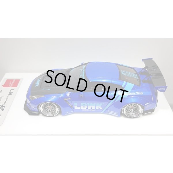画像9: EIDOLON 1/43 LB WORKS GT-R Type 1.5 (GT Wing Version) Lobellia Blue Limited 38 pcs. (9)