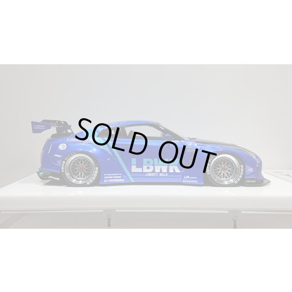 画像5: EIDOLON 1/43 LB WORKS GT-R Type 1.5 (GT Wing Version) Lobellia Blue Limited 38 pcs. (5)