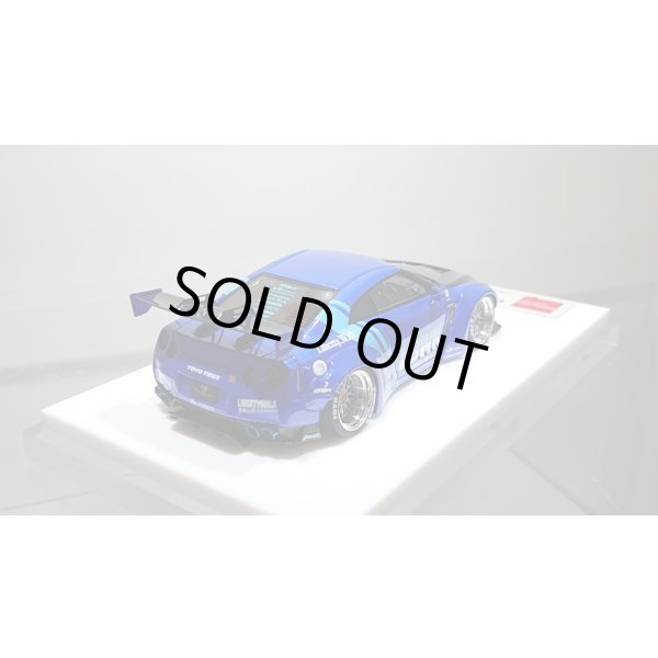 画像8: EIDOLON 1/43 LB WORKS GT-R Type 1.5 (GT Wing Version) Lobellia Blue Limited 38 pcs. (8)