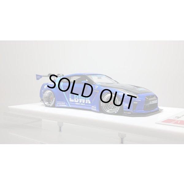 画像4: EIDOLON 1/43 LB WORKS GT-R Type 1.5 (GT Wing Version) Lobellia Blue Limited 38 pcs. (4)