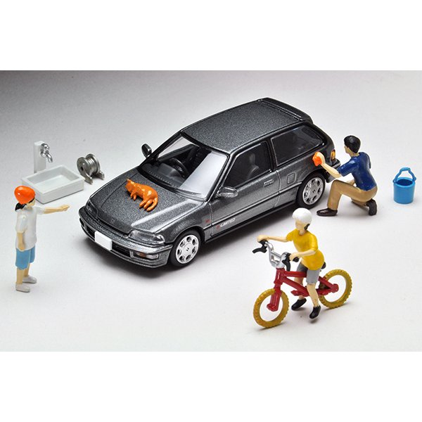 画像6: TOMYTEC 1/64 Diorama Collection 64 # Car Snap 02b 洗車 (6)