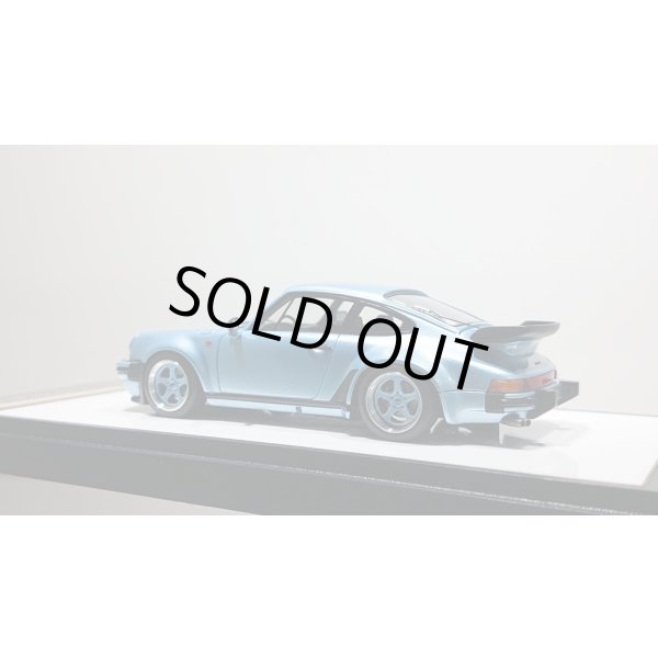 画像3: VISION 1/43 Porsche 930 turbo 1988 Metallic Light Blue (Body color wheel) (3)