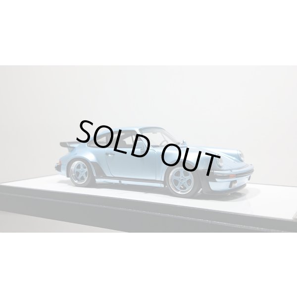 画像4: VISION 1/43 Porsche 930 turbo 1988 Metallic Light Blue (Body color wheel) (4)