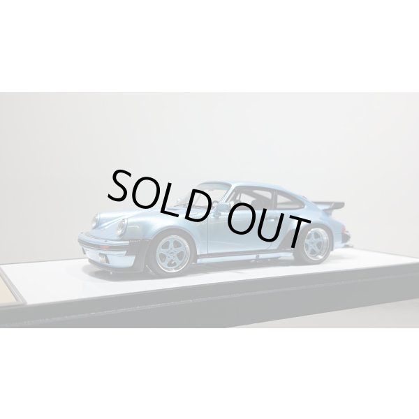 画像1: VISION 1/43 Porsche 930 turbo 1988 Metallic Light Blue (Body color wheel) (1)