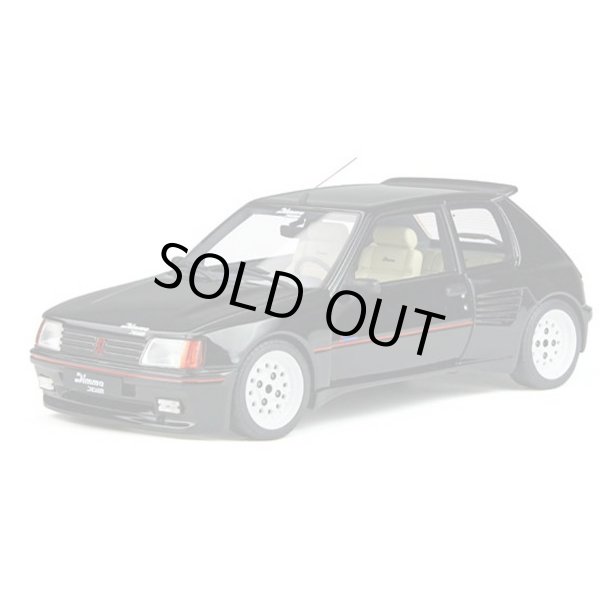 画像1: OttO mobile 1/18 Peugeot 205 Dimmer Black (1)