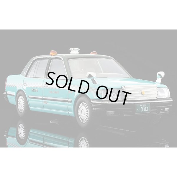 画像8: TOMYTEC 1/64 Limited Vintage NEO Toyota Crown Sedan Taxi (Green Cab) (8)