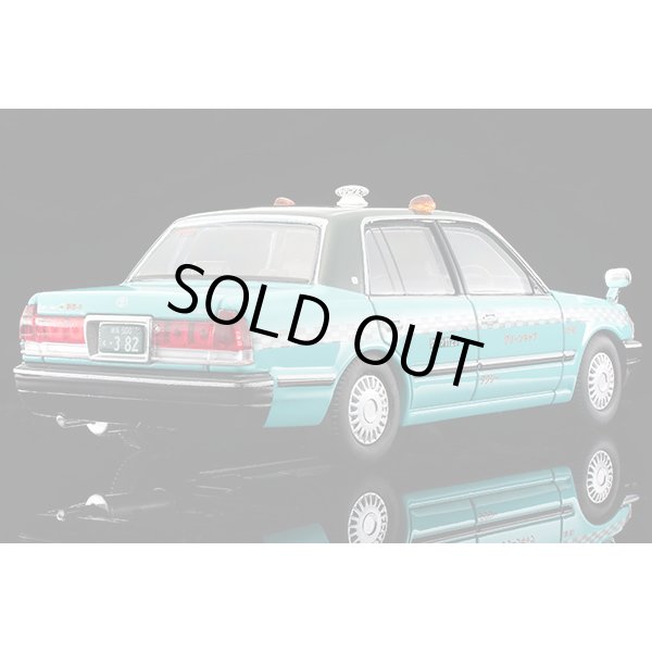 画像9: TOMYTEC 1/64 Limited Vintage NEO Toyota Crown Sedan Taxi (Green Cab) (9)