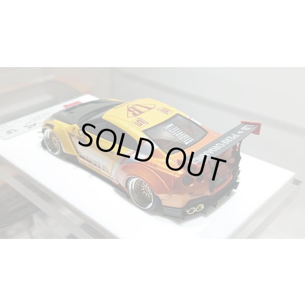 画像8: EIDOLON 1/43 LB WORKS GT-R Type 2 Racing spec Grande Giallo Pearl / Arancio Pearl Limited 35 pcs. (8)