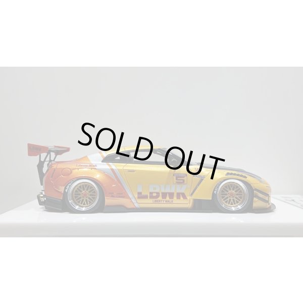 画像5: EIDOLON 1/43 LB WORKS GT-R Type 2 Racing spec Grande Giallo Pearl / Arancio Pearl Limited 35 pcs. (5)