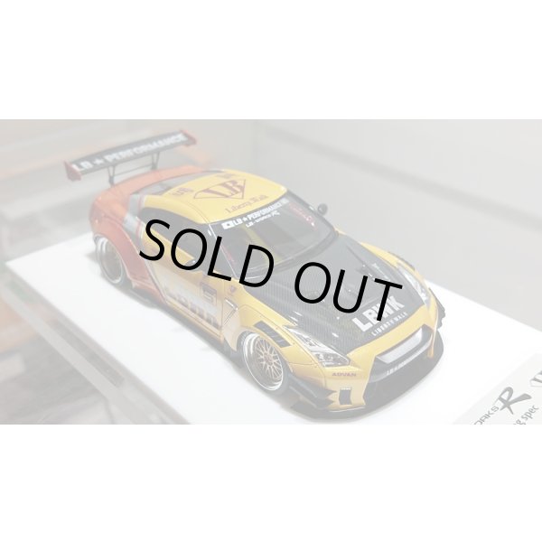 画像7: EIDOLON 1/43 LB WORKS GT-R Type 2 Racing spec Grande Giallo Pearl / Arancio Pearl Limited 35 pcs. (7)
