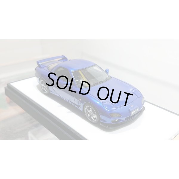 画像11: VISION 1/43 Mazda RX-7 (FD3S) Type RS 1999 Innocent Blue Mica (11)