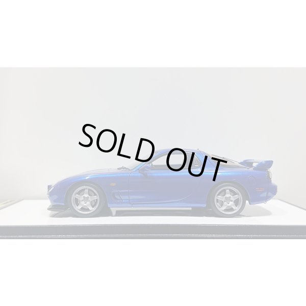 画像2: VISION 1/43 Mazda RX-7 (FD3S) Type RS 1999 Innocent Blue Mica (2)