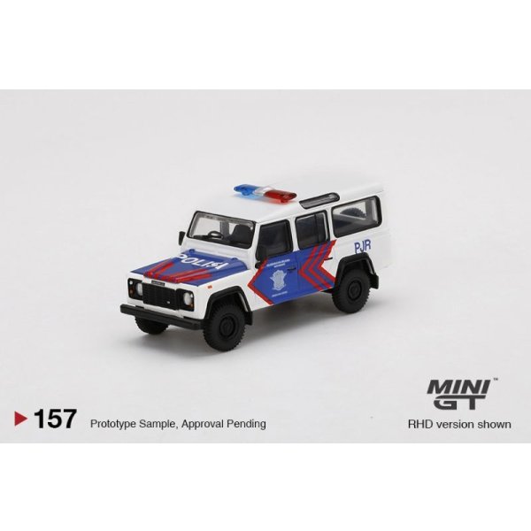 画像2: MINI GT 1/64 Land Rover Defender 110 Korlantas Polri – Indonesian Traffic Police Indonesia Exclusive (2)