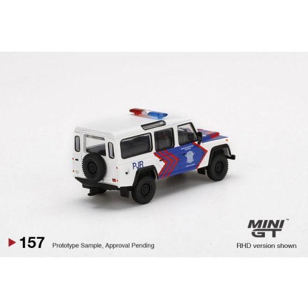 画像3: MINI GT 1/64 Land Rover Defender 110 Korlantas Polri – Indonesian Traffic Police Indonesia Exclusive (3)