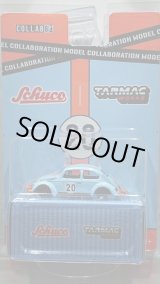 画像: Tarmac Works 1/64 Volkswagen Beetle Blue / Orange Low Ride Height