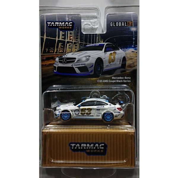 画像1: Tarmac Works 1/64 Mercedes-Benz C63 AMG Black Series GUMBALL 3000 2016 (1)